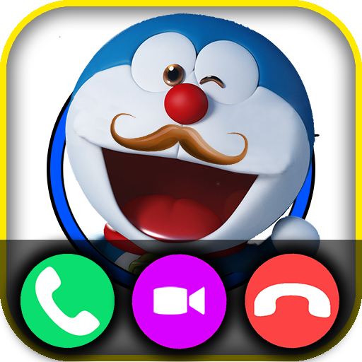 Broma Dora-cat Videollamada, Llamada y Chat أيقونة