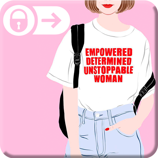GirlsPower Wallpaper Pink Teen Dope Cute Screen icon
