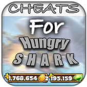 Cheats For Hungry Shark Game Real Prank icon