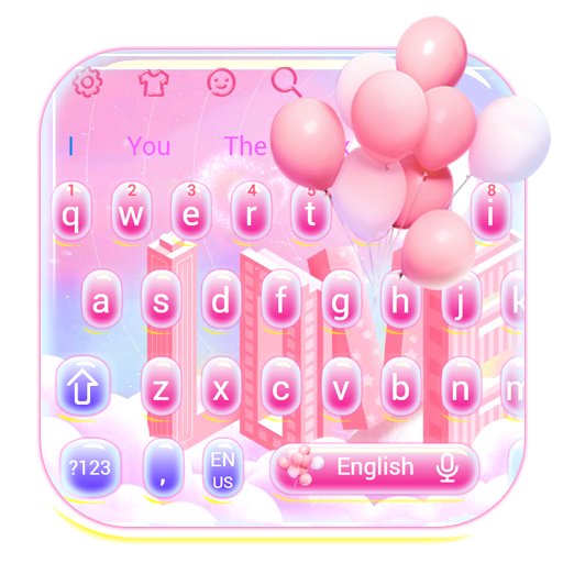 Pink Love Keyboard icon