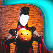 Creepy Halloween Photo Montage icon