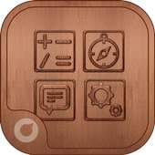 Simple Wood Style-Solo Theme on 9Apps