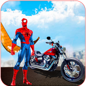 Spiderman Mega Ramp Bike Stunts icon