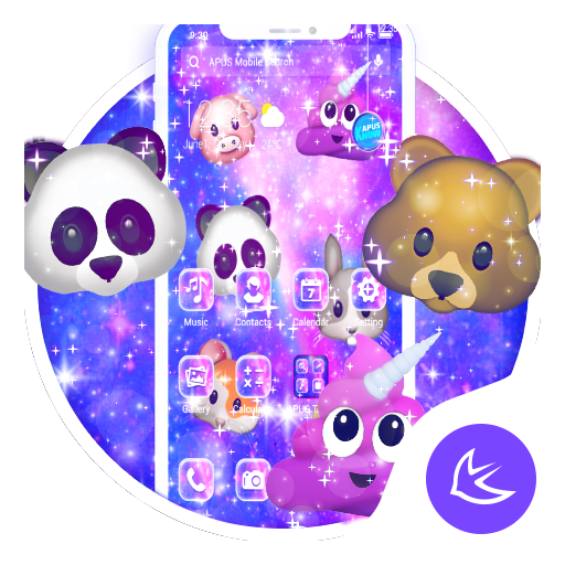Animal Emoji APUS Launcher theme icon