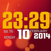 Easy Clock Widget Lite أيقونة