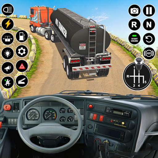 Oil Tanker Truck Driving Game icon