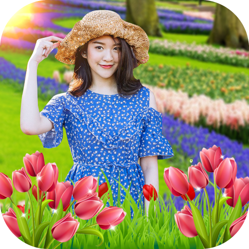 Garden Photo Frames Editor icon