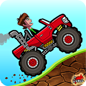 Mountains Red Car Climb:Car Hill Racing Game icon