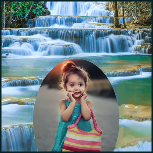 Waterfall Photo Frames HD icon