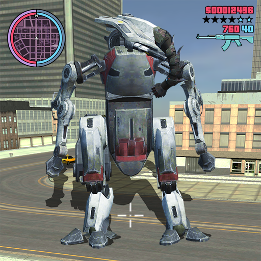 Robot Mamoth Giant robot fighting game icon