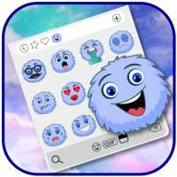 Fluff Ball Emoji Stickers on 9Apps