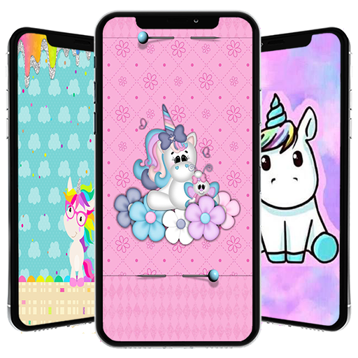 Kawai Unicorn Wallpaper icon