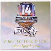 Free UC,Royal Pass 14 season UC Counter icon
