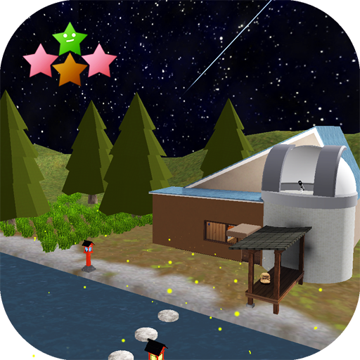 Room Escape Game: The starry night and fireflies icon