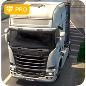 Driving Scania Truck Simulator 19 icon