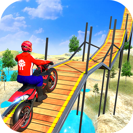 Crazy Bike Stunt Racing - Offline Motorcycle Games icon