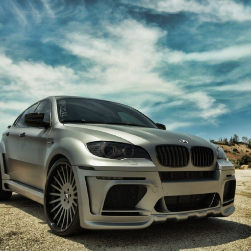 Drag BMW X6 Car City Simulator icon