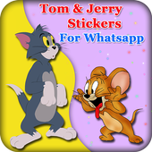 Tom &amp; Jerry Stickers For Whatsapp icon