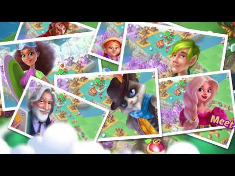 Merge Candy - Magic Island screenshot 1