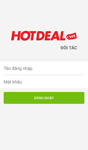 Hotdeal Merchant screenshot 1