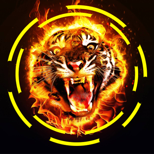 Fire Wallpaper HD - Lone Tiger icon