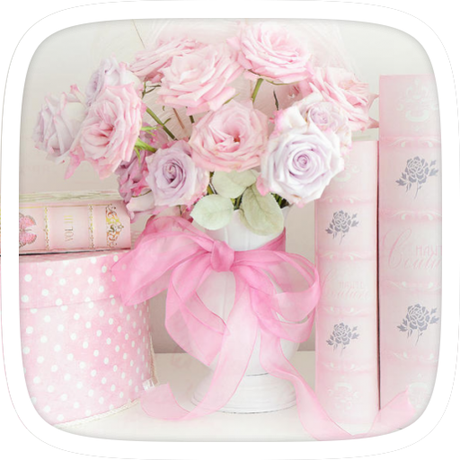 الوردي الورود زهرة موضوع أيقونة