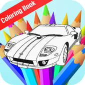 Kids Colour Car icon