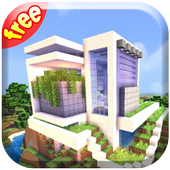 Modern House Craft- blockfree minikey icon