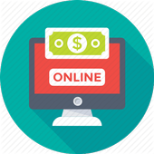 Online earning icon