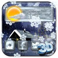 Winter Snow 3D Theme