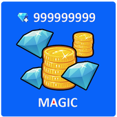 Magic Diamond Free Fire Simulator Free icon
