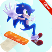 Sonic jumping - Game icon