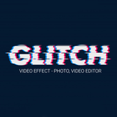 Glitch video effect - Glitch Photo &amp; video editor icon