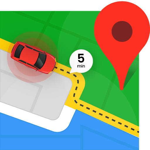 Car Route Planner, Gps Navigate &amp; Traffic Go icon