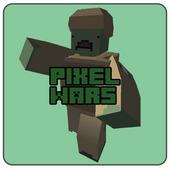 gun craft: pixel zombie war 3D icon