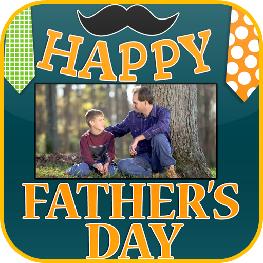 Happy Father's Day Photo Frame icon