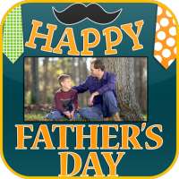 Happy Father's Day Photo Frame