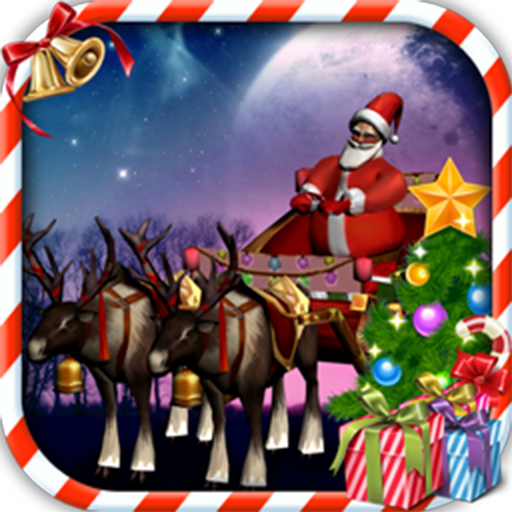 Santa Claus Sleigh Parking 3D icon