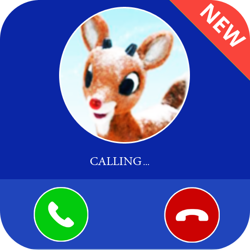 Rudolph's Reindeer Call &amp; Messenger vid Simulator icon