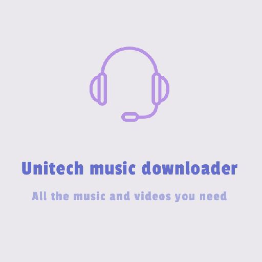 Unitech free music downloader music player icon