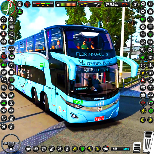 Bus Driving Games: City Coach icon
