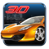Real 3D Car Racing lite icon
