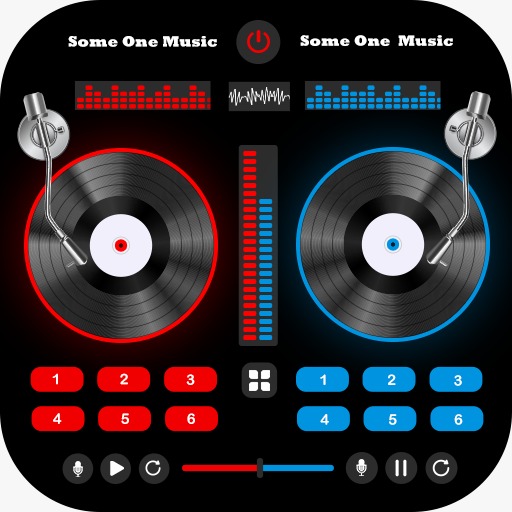 Dj Mixer Player With Mix Music icon