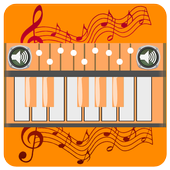 Orange Piano icon