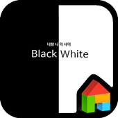 cherry blackwhite D icon