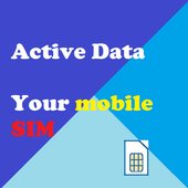 Data Plan Active for Your MOBILE SIM icon