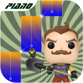 🚧 Hallo Piano Neighbor Tiles icon