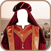 Arab Man Photo Suit Maker icon