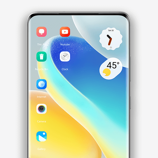 Vivo x80 Theme for Launcher icon