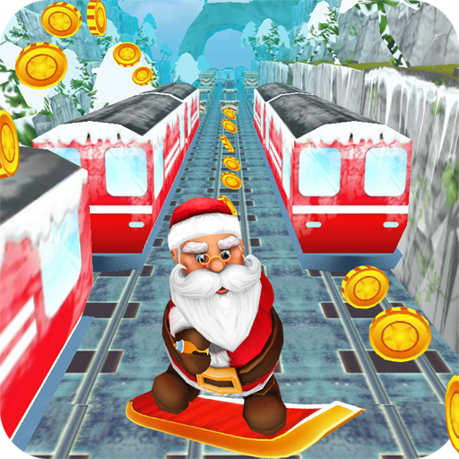 Santa Rail Rush Challenge icon